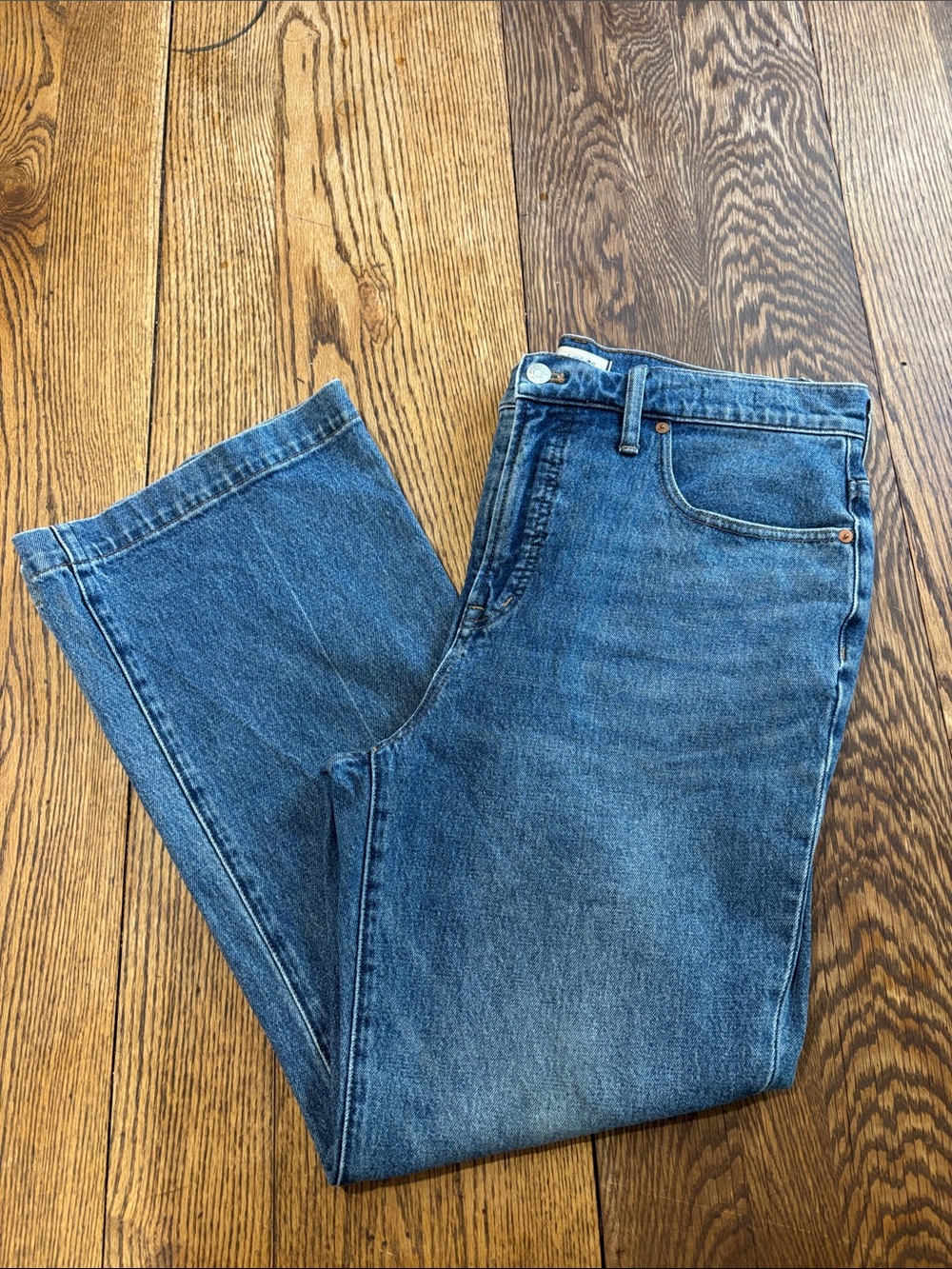 Madewell The Perfect Vintage Flare Crop Jean
